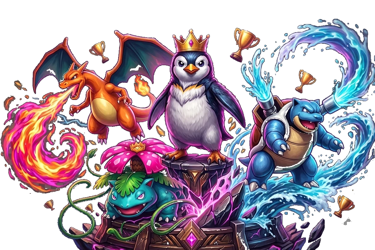 Torneio Ascensão Kanto · Geração Pinguim